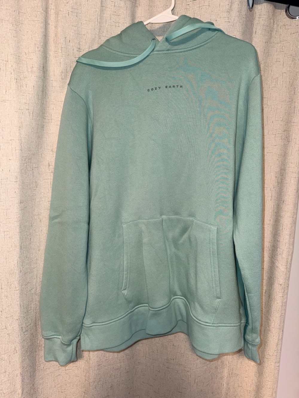 Cozy Earth Men's Mint Green Hoodie Sweatshirt